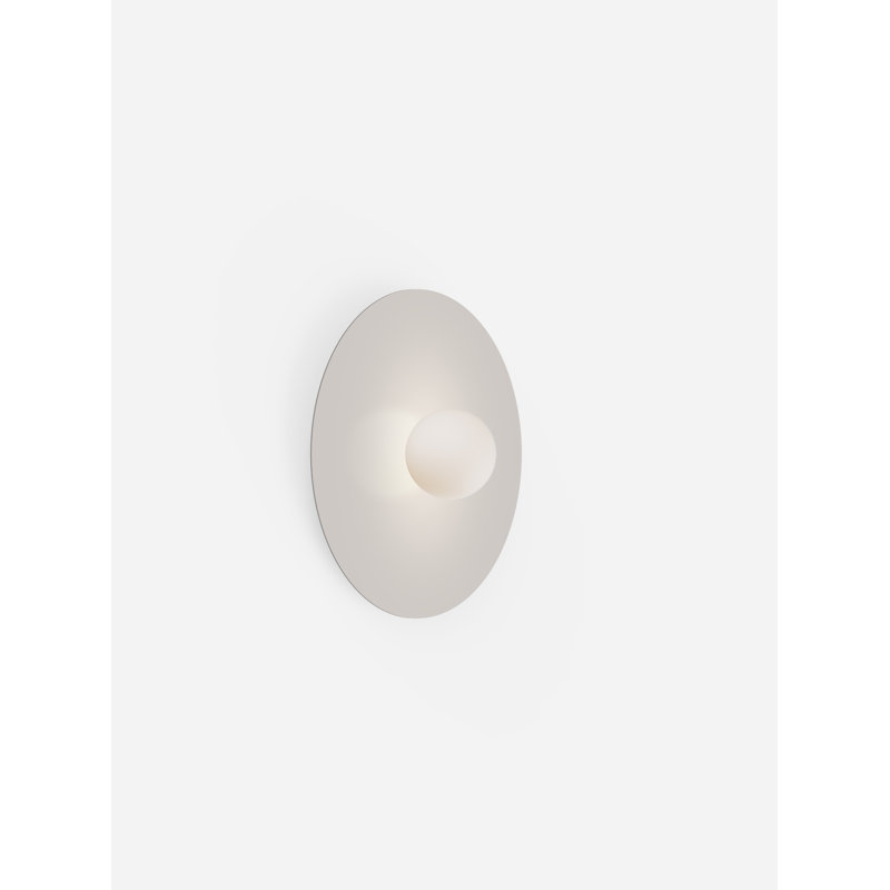 Chasse au disque Bola, Sand/White, 18.5" W x 18.5" D