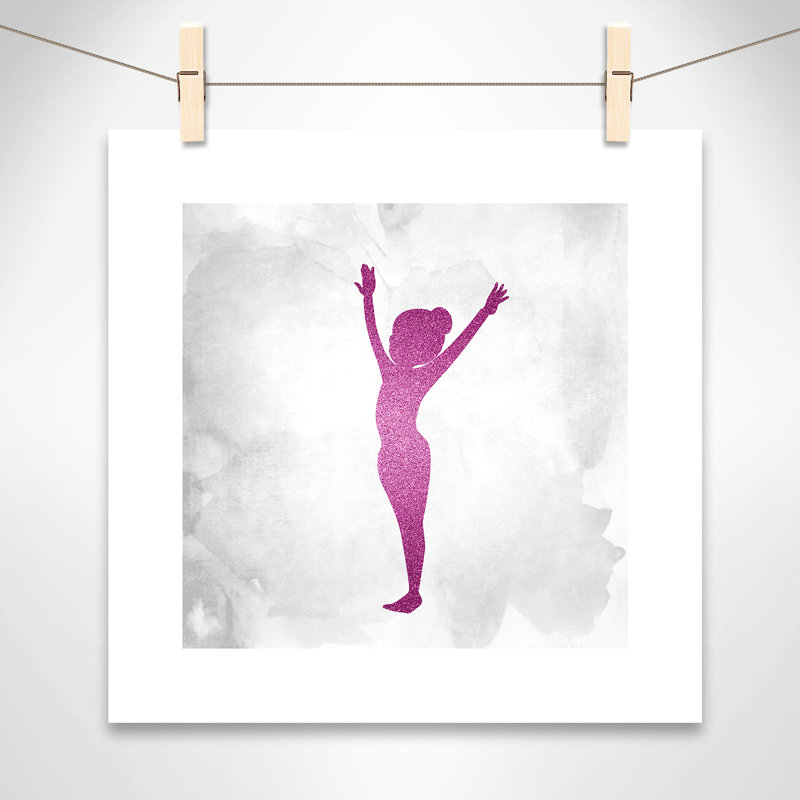 Gymnastics Sports, 16" H x 16" W x 1" D, Paper