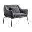 Fauteuil large en velours 32,9 po Bloch-1360432054