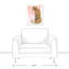 «Watercolor Leopard on Two Tone Blush», reproduction d'art sur toile-1107573378