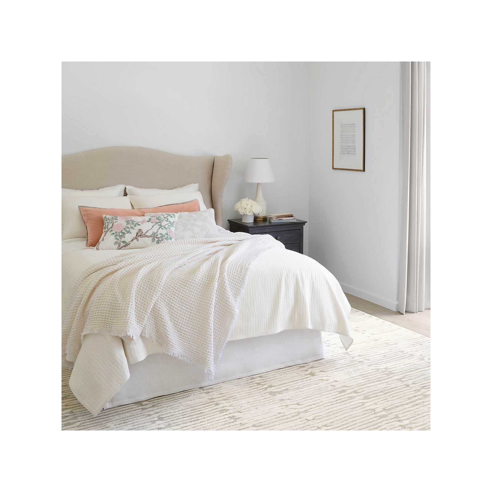 Dorothy Blanket, Plaster, Full/Queen Blanket
