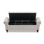 Upholstered Storage Bench With Segmented Storage Compartments-413202372-436590127