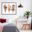Giclée encadrée de crème glacée Sweet Glam, design par Amanda Greenwood-329890045-329890034