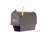 Berkshire Curbside Mailbox with Front Address Numbers with Fresno Post Included