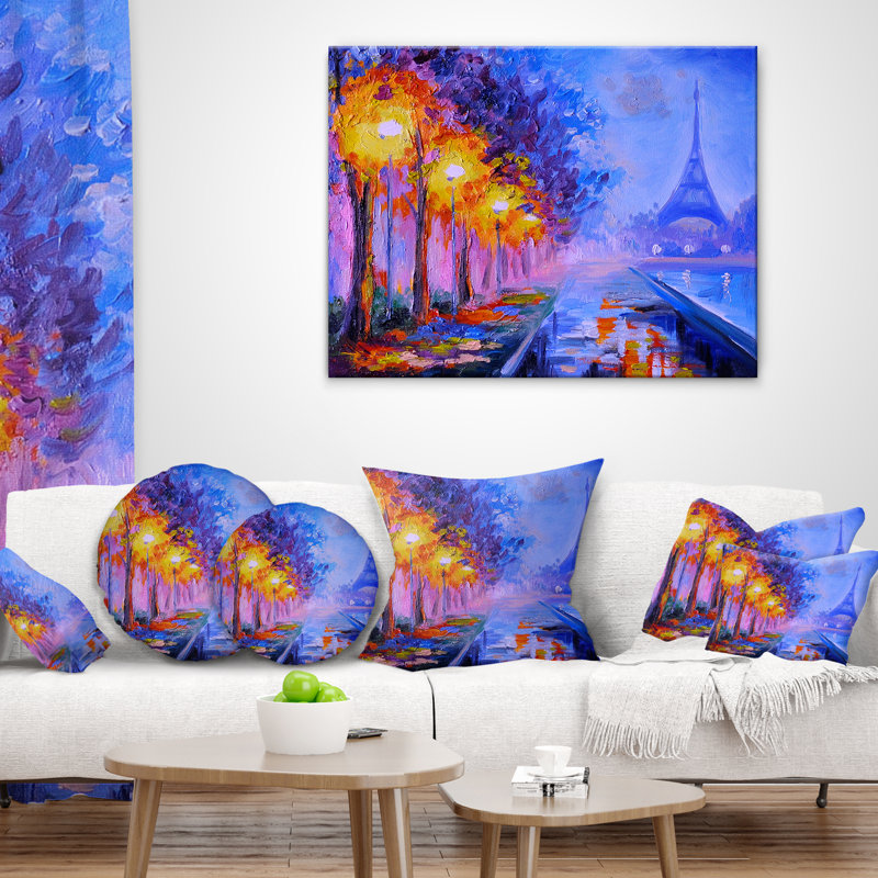 Coussin lombaire Tour Eiffel