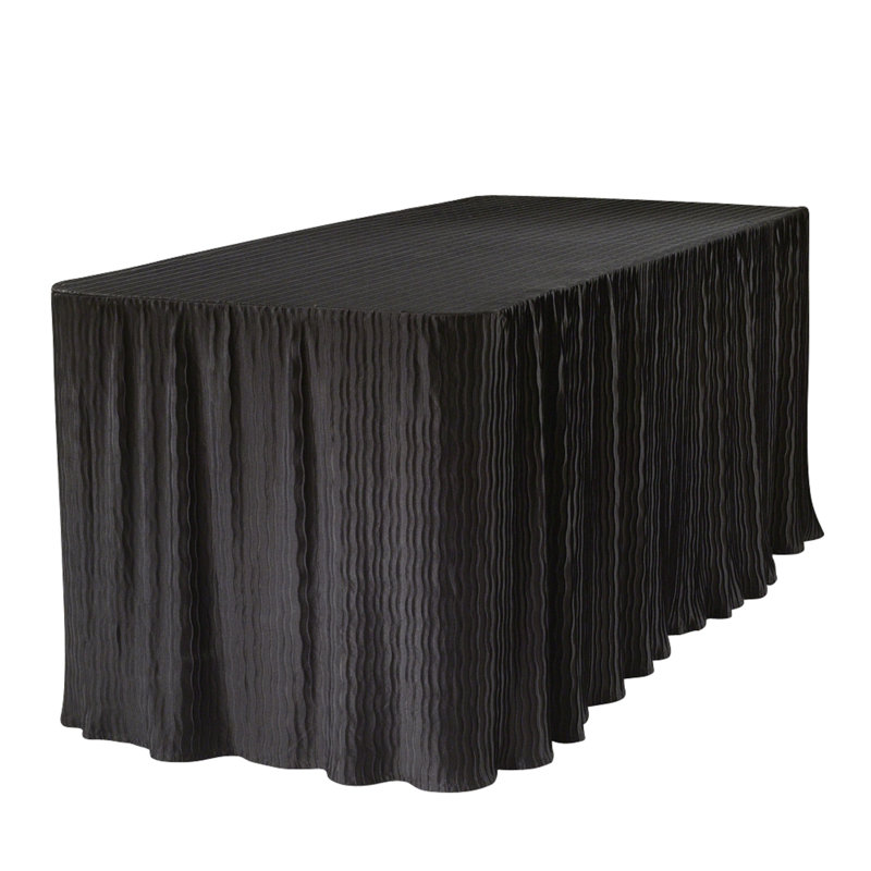 La nappe pliante, Noir, L 72 po x l 30 po