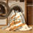 Machine Washable Paesyn Wheat Country Rustic Vintage Look Rug in Beige – Beige Binding-272623466
