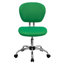Chaise de bureau pivotante rembourrée à dossier moyen en maillage Wayfair Basics®-151915366-151915382