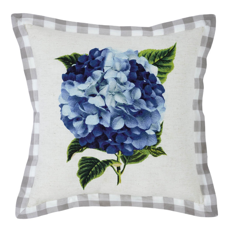 Coussin Finders Keepers Hydrangea 14 x 14