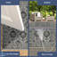 Tapis d'intérieur / extérieur gris Kaed-1201007895