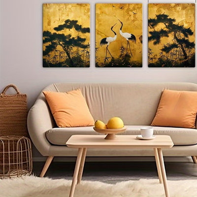 3 Piece Wrapped Canvas Wall Art