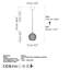Ahmira - Light Metal Pendant-1701415367