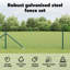 PVC Fence Post Set Set Of 2 PVC, Metal-2112337036-2112337035