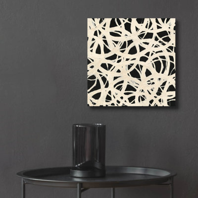  «Endless Circles Back» par Wild Apple Portfolio, art mural en verre, 12 po x 12 po