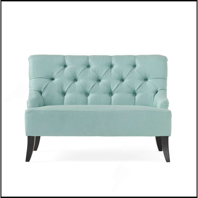 Canapé Nicole Kd, Bleu clair
