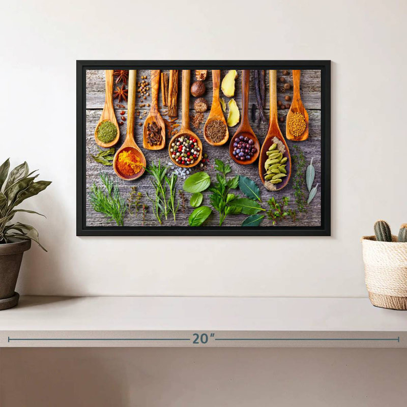 Yarlin Herbs And Spices, 9" H x 13" W