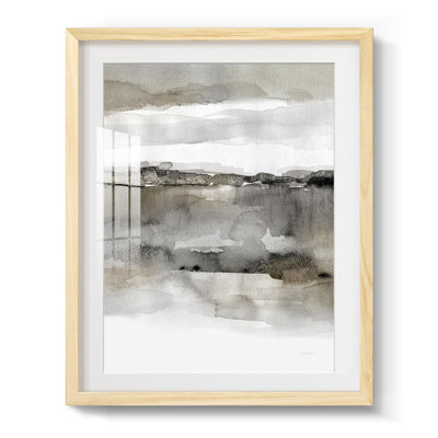 Neutral Harmony Framed Print