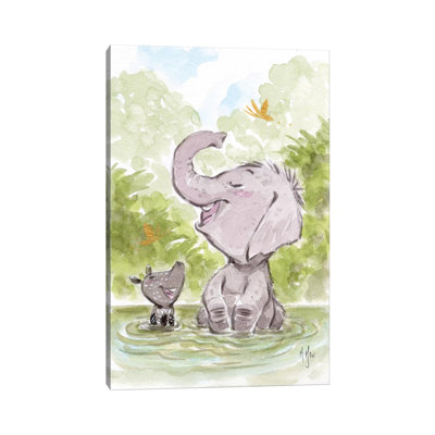 Play 1 Piece Wrapped Canvas Painting