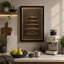 Golden Pagoda Japandi - Wrapped Canvas-2042710834-2042710847