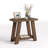 Solid Wood End Table With Storage-653028289