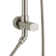 Kauai III 8-in Rain Showerhead Shower System with Slide Bar and Integrated Soap Dish 1.8 GPM
