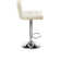Tricia Swivel Upholstered Adjustable Height Counter Stool with Metal Frame