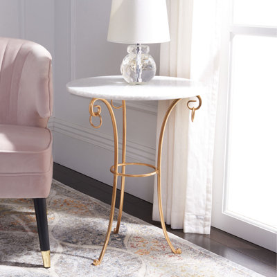 Tamara Marble Top End Table