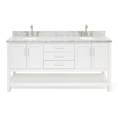Magnolia Bath Vanity Oval Basin S073DCWOV