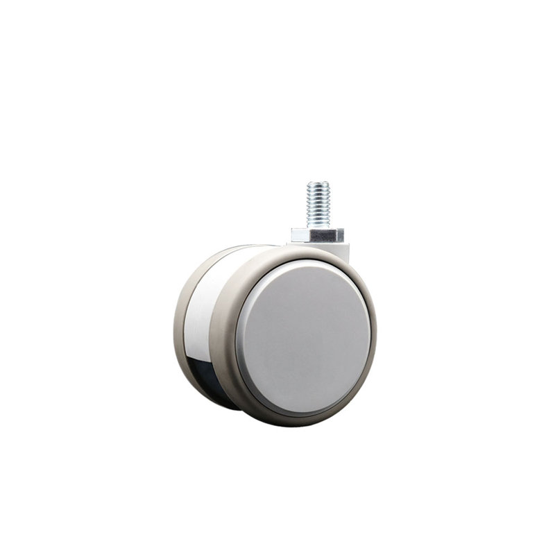 2.375 Inch MRI Safe Caster – 3/8 Inch Threaded Stem – Service Caster