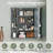 Alinblot 26'' W 25'' H Wall Mounted Required Framed Medicine Cabinet Mirror 7 Adjustable-186617160