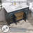 Solid Wood 48" Single Bathroom Vanity with Solid Surface Top