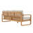 Outdoor Patio Sofa With Cushions