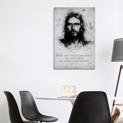 Jesus Christ by Gab Fernando - Wrapped Canvas Gallery-Wrapped Canvas Giclée