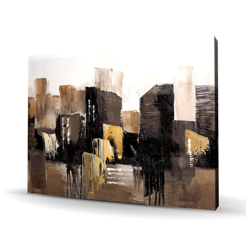 «Earthy Tones», paysage urbain abstrait