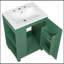 Meuble-lavabo 24 po avec rangement latéral ouvert-489107526