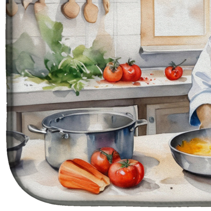 Tapis de cuisine norvégien Elkhound The Chef