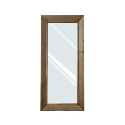 Rectangle Solid Wood Full Length Mirror