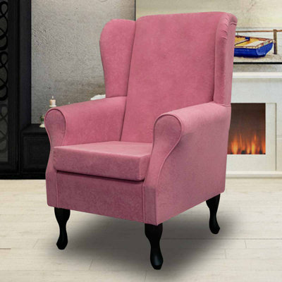 74cm Wide Tufted Wingback Chair