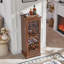 Meuble-bar à vin en bois avec portes vitrées-1671695968