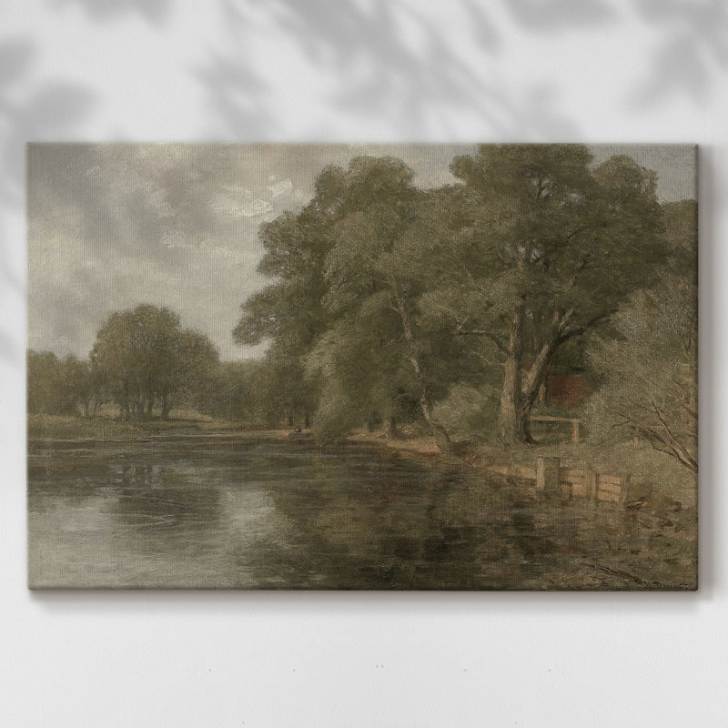 Paysages rétro-DCXCVII -Galerie enveloppée Cavas, 40 x 60
