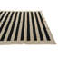 Tapis noir et blanc Orta