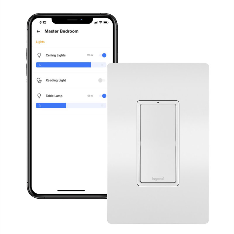 radiant® Wireless Smart Switch with Netatmo, White