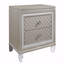 Table de chevet Cross Glam Champagne