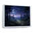 White Floater Framed