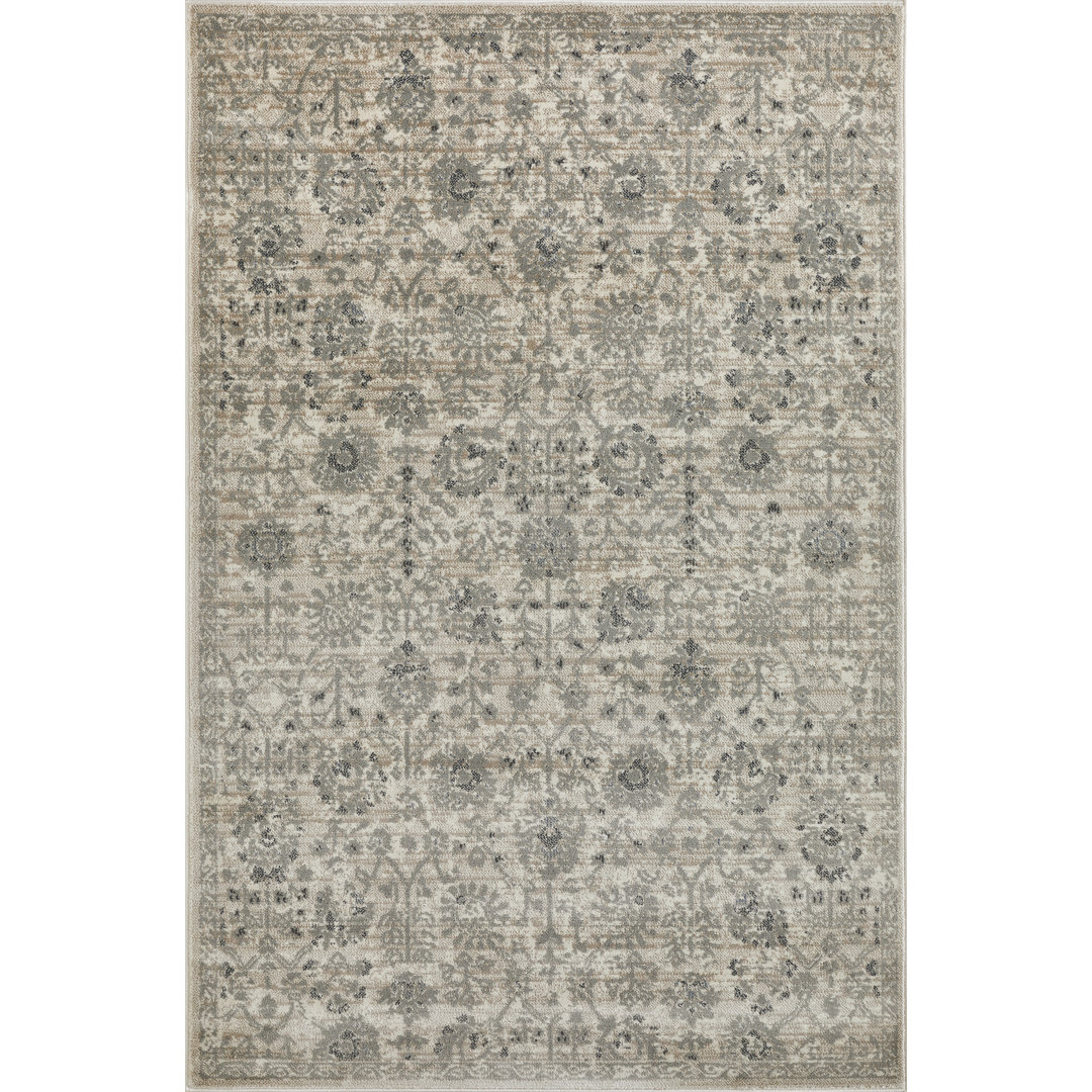 Celena Asheley Cream Bungalow Rose Rug 
