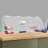 12-Compartment Acrylic Wall Display Case (29.53"D X 11.81"H X 4.33"W)