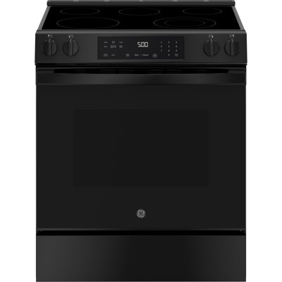 GE® ENERGY STAR® 30" Slide-In Electric Range with Crisp Mode