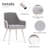 Rectangular 6 - Person Outdoor Dining Set With Cushions-1840171949