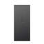 Classeur vertical à 2 portes de 183 cm (72 po) avec serrure, 4 étagères réglables, structure robuste en acier pour documents de format légal et lettres, noir
