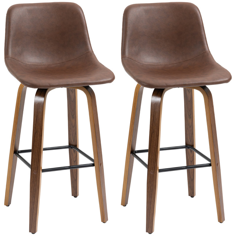 Tabouret de comptoir 25,6 po Marengo, Brun